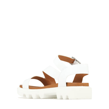 FLIGHER LEATHER PLATFORM SANDAL