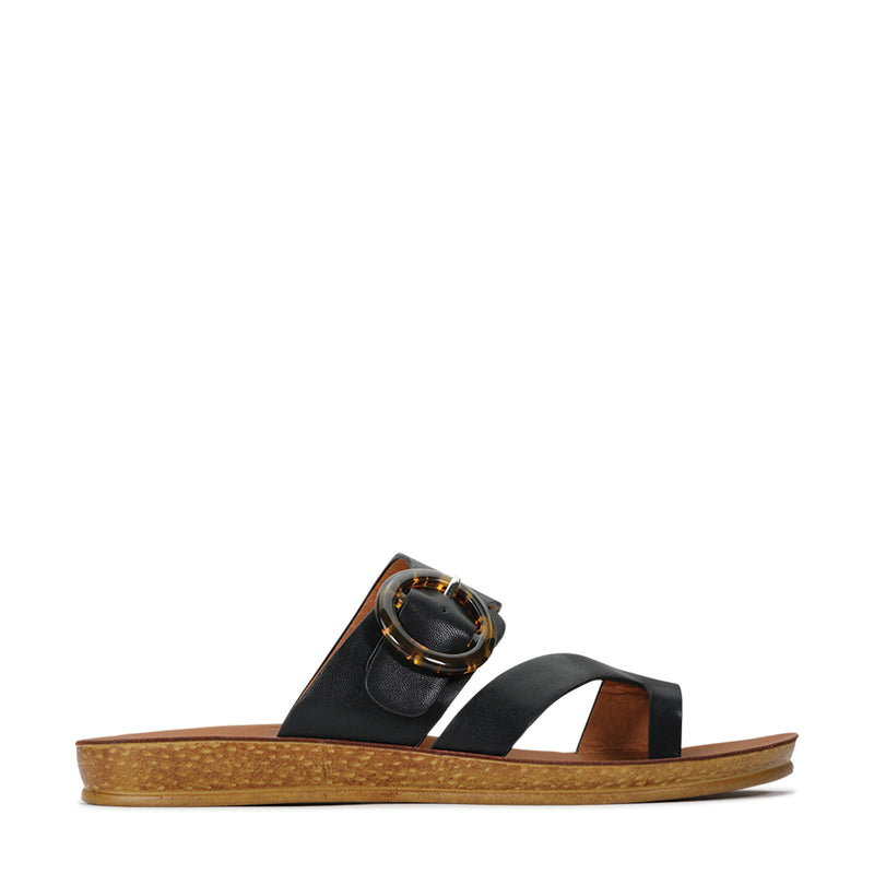 Fitflop duo buckle online slide sandals