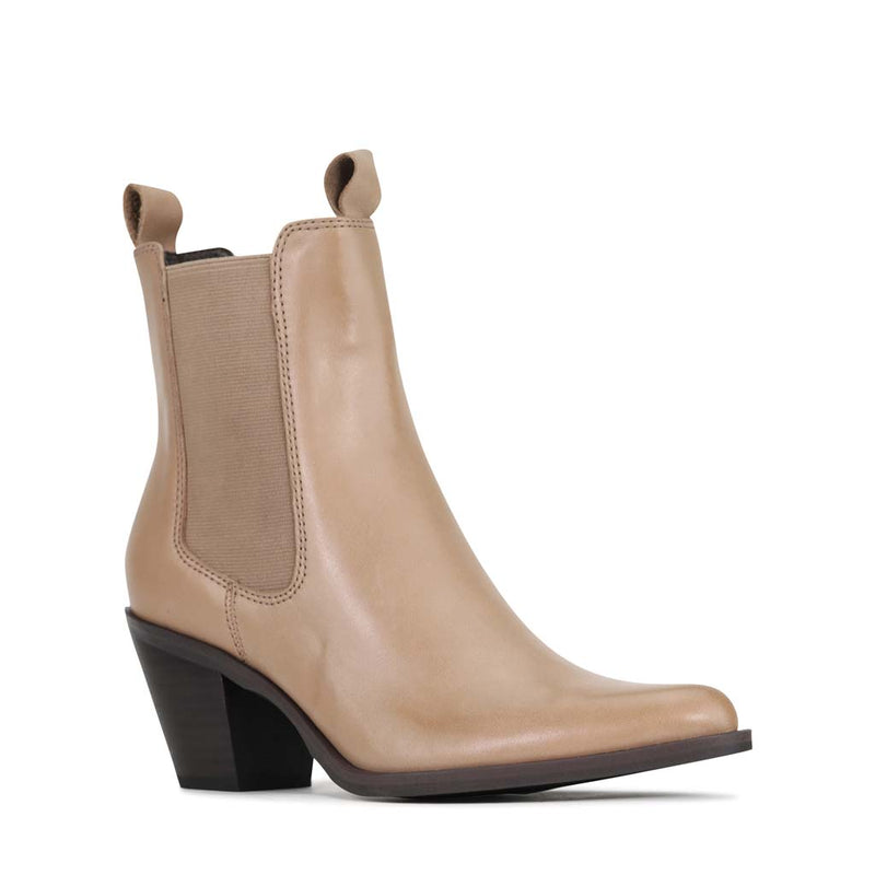 Morty angled heel outlet boots