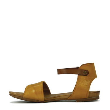 Larnia Leather Ankle Strap Sandals