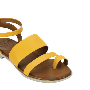 Loui Leather Ankle Strap Sandals