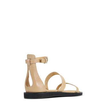 Mishelle Leather Ankle Strap Sandals