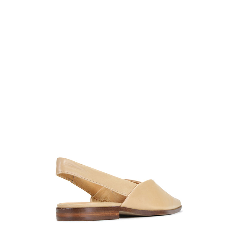 The noelle slingback sandal in online leather