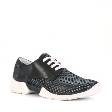 Xana Perforated Leather Sneakers - Urban Collective Footwear