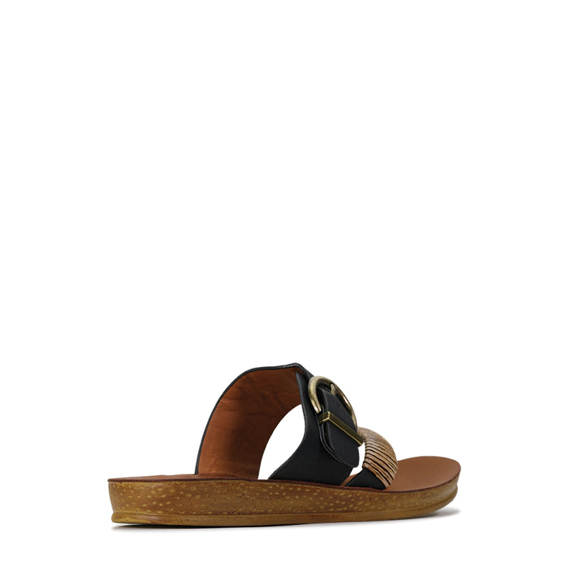 Coach women's luca leather sandals hot sale