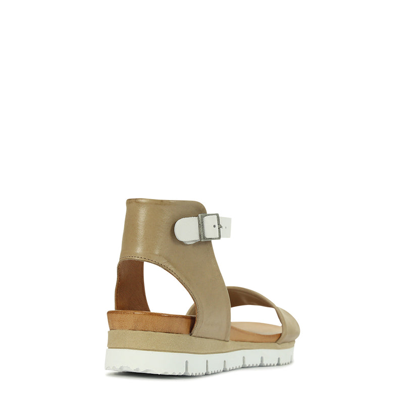 Soda white sandals hot sale